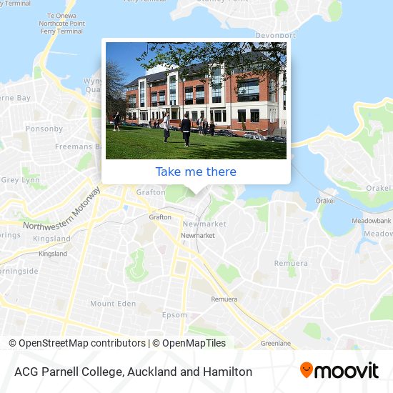ACG Parnell College map