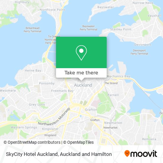 SkyCity Hotel Auckland地图