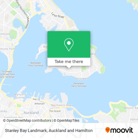 Stanley Bay Landmark map