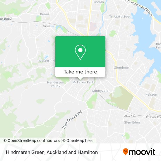 Hindmarsh Green map