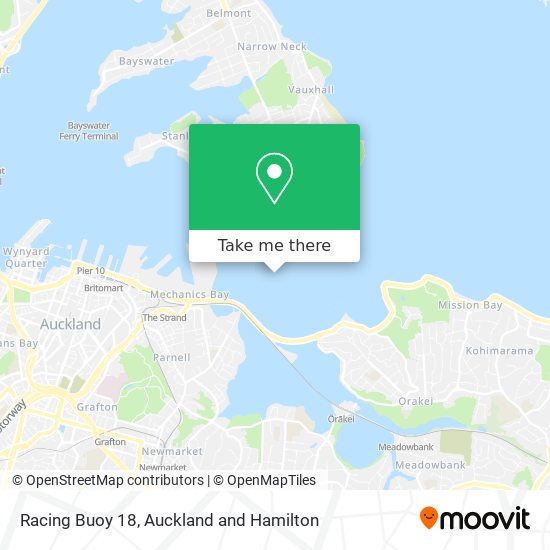 Racing Buoy 18 map