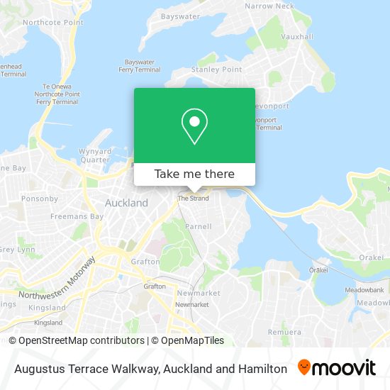 Augustus Terrace Walkway地图