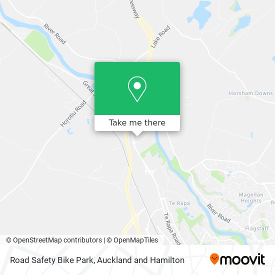 Road Safety Bike Park map