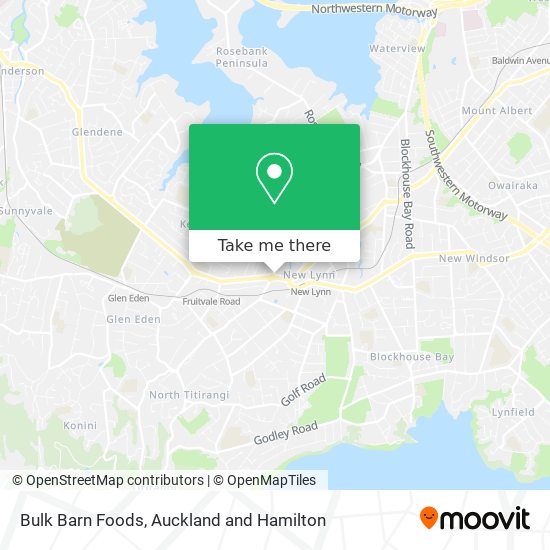 Bulk Barn Foods map