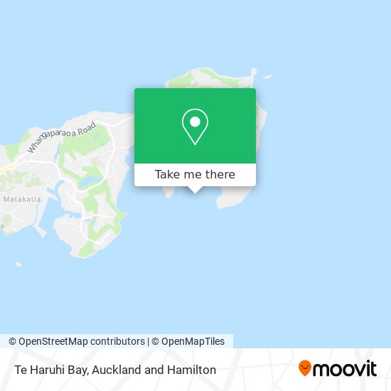 Te Haruhi Bay map