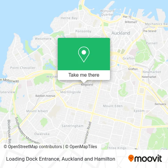 Loading Dock Entrance map