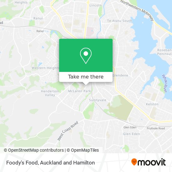 Foody's Food map