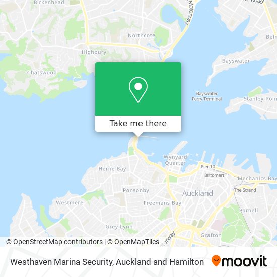 Westhaven Marina Security map
