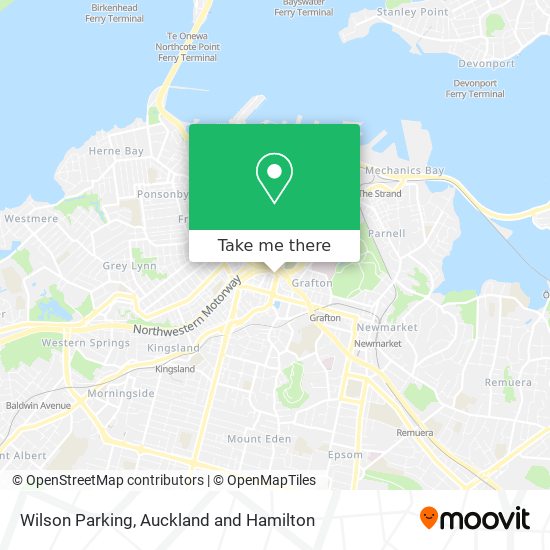 Wilson Parking map