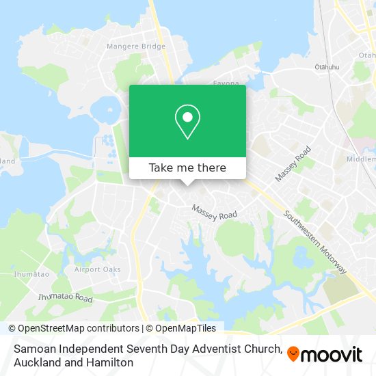 Samoan Independent Seventh Day Adventist Church map