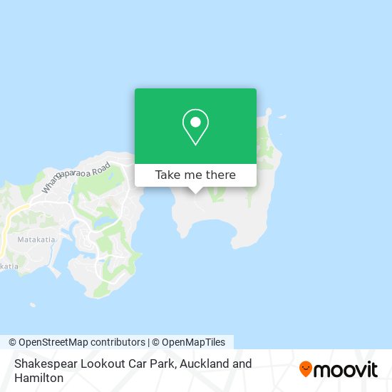 Shakespear Lookout Car Park地图