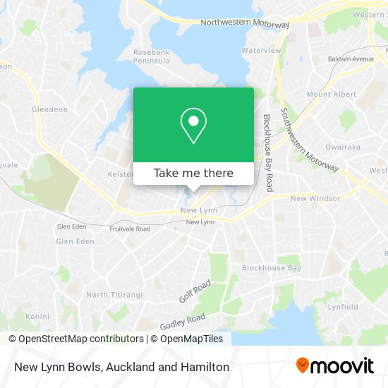 New Lynn Bowls地图