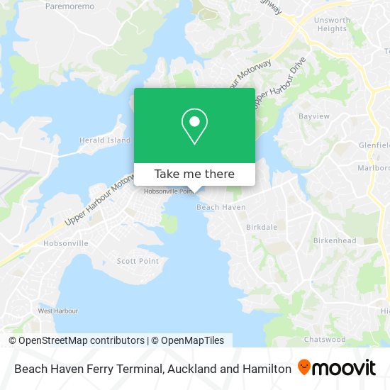 Beach Haven Ferry Terminal地图