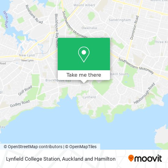 Lynfield College Station map
