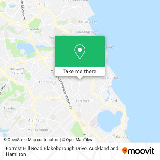 Forrest Hill Road Blakeborough Drive map