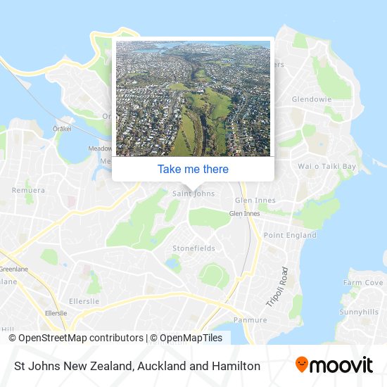 St Johns New Zealand地图
