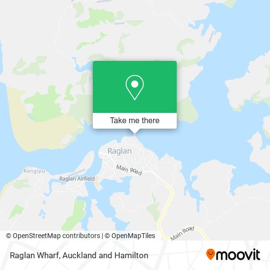 Raglan Wharf map