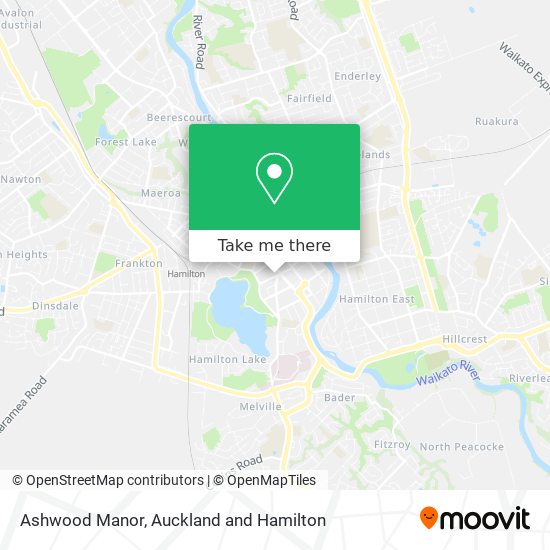 Ashwood Manor map