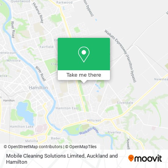 Mobile Cleaning Solutions Limited map