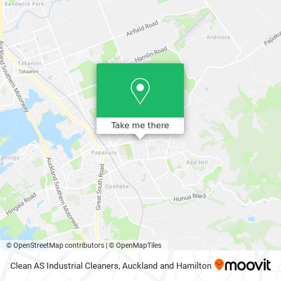 Clean AS Industrial Cleaners map