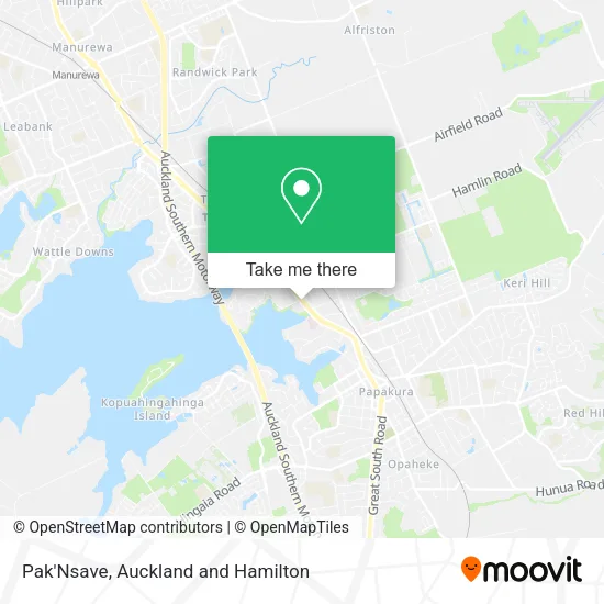 Pak'Nsave map
