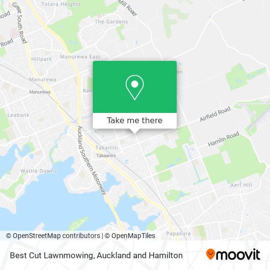 Best Cut Lawnmowing map