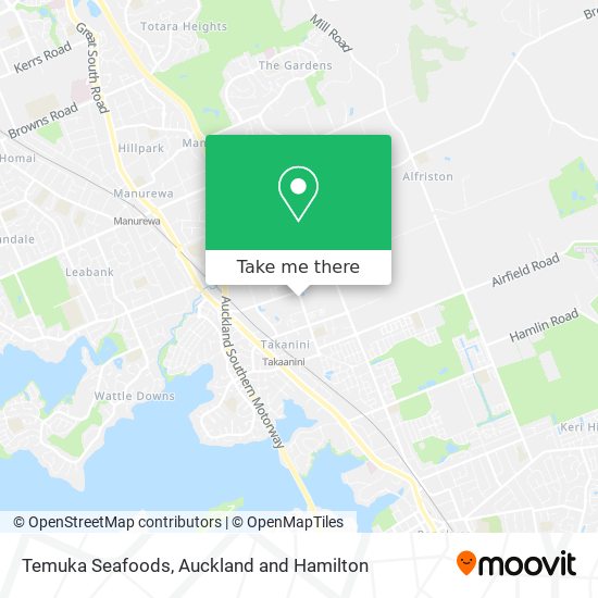 Temuka Seafoods地图