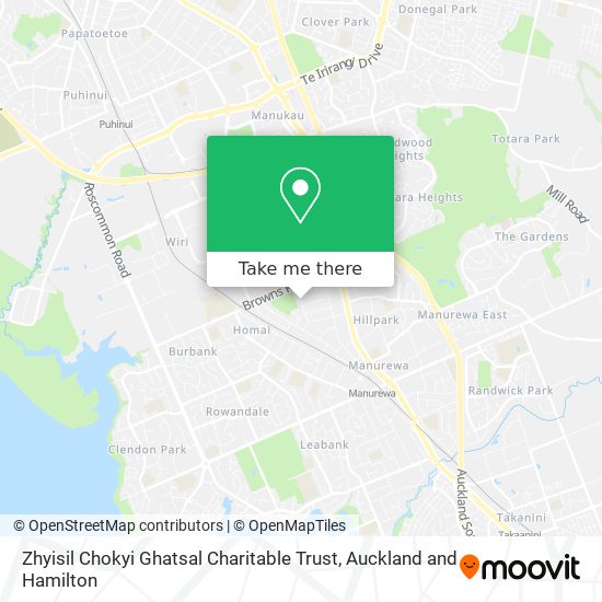 Zhyisil Chokyi Ghatsal Charitable Trust map