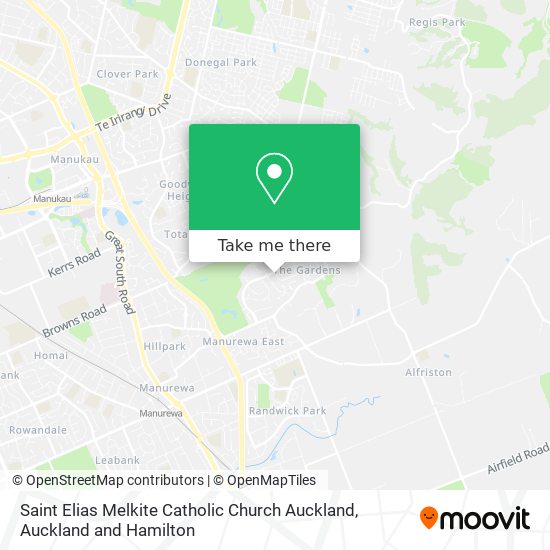 Saint Elias Melkite Catholic Church Auckland map