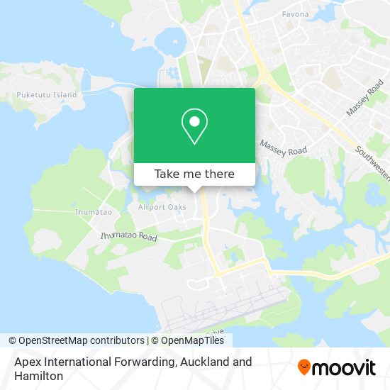 Apex International Forwarding map