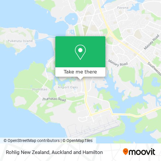 Rohlig New Zealand map