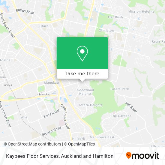 Kaypees Floor Services map