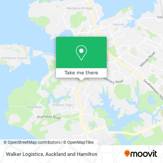 Walker Logistics map