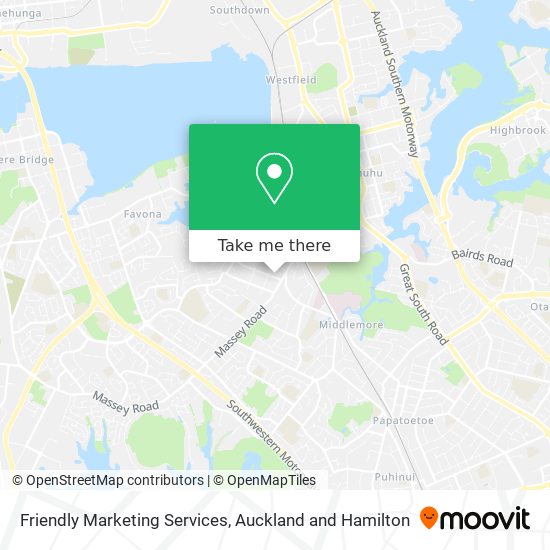 Friendly Marketing Services map