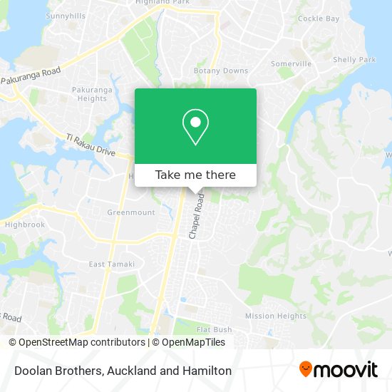 Doolan Brothers map