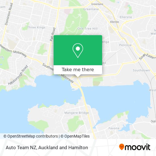 Auto Team NZ map