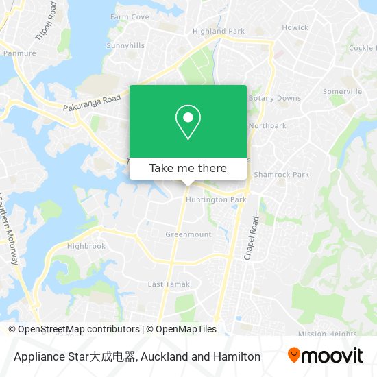Appliance Star大成电器 map