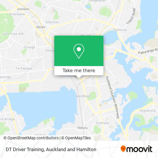 DT Driver Training map