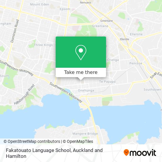 Fakatouato Language School地图