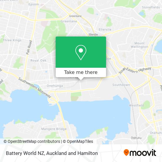 Battery World NZ地图