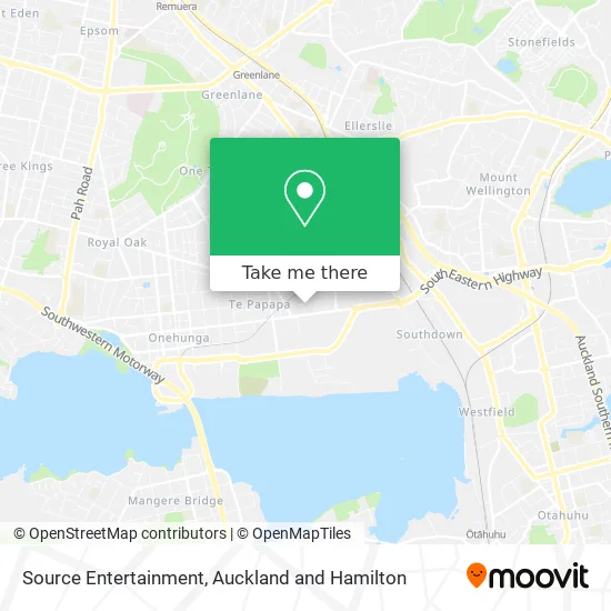 Source Entertainment map