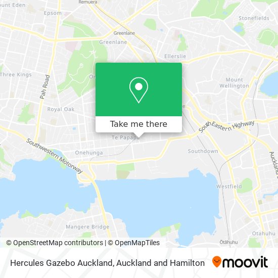 Hercules Gazebo Auckland地图