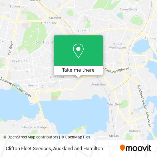 Clifton Fleet Services map