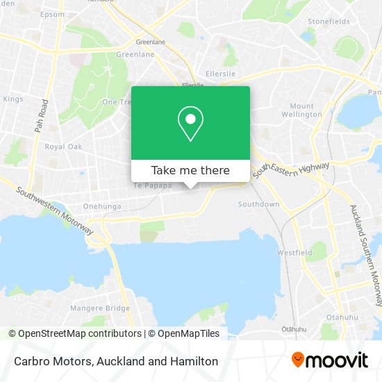 Carbro Motors map