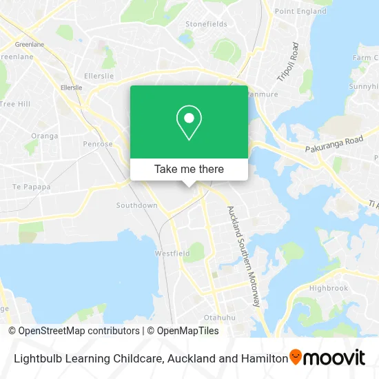 Lightbulb Learning Childcare map