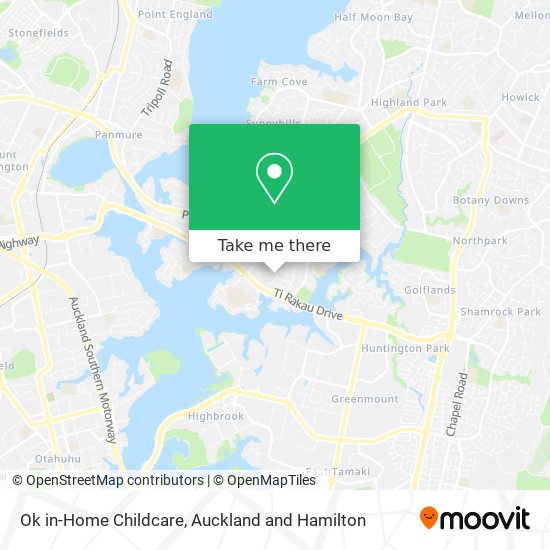 Ok in-Home Childcare map