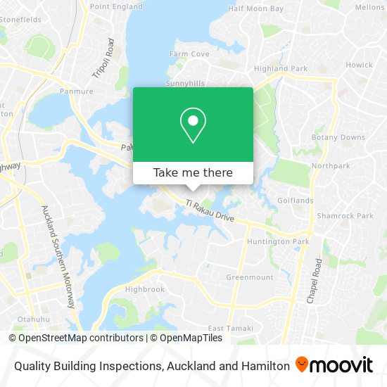 Quality Building Inspections map