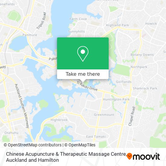 Chinese Acupuncture & Therapeutic Massage Centre map