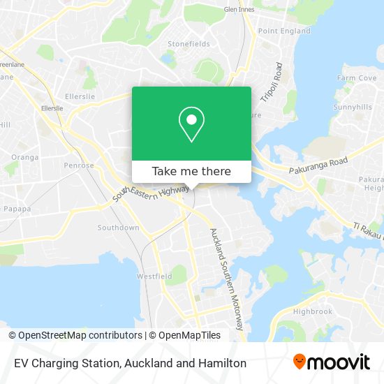 EV Charging Station map