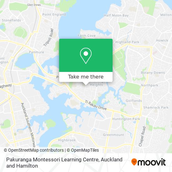 Pakuranga Montessori Learning Centre地图